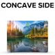 Single-Sided Graphic (Concave Side Print)