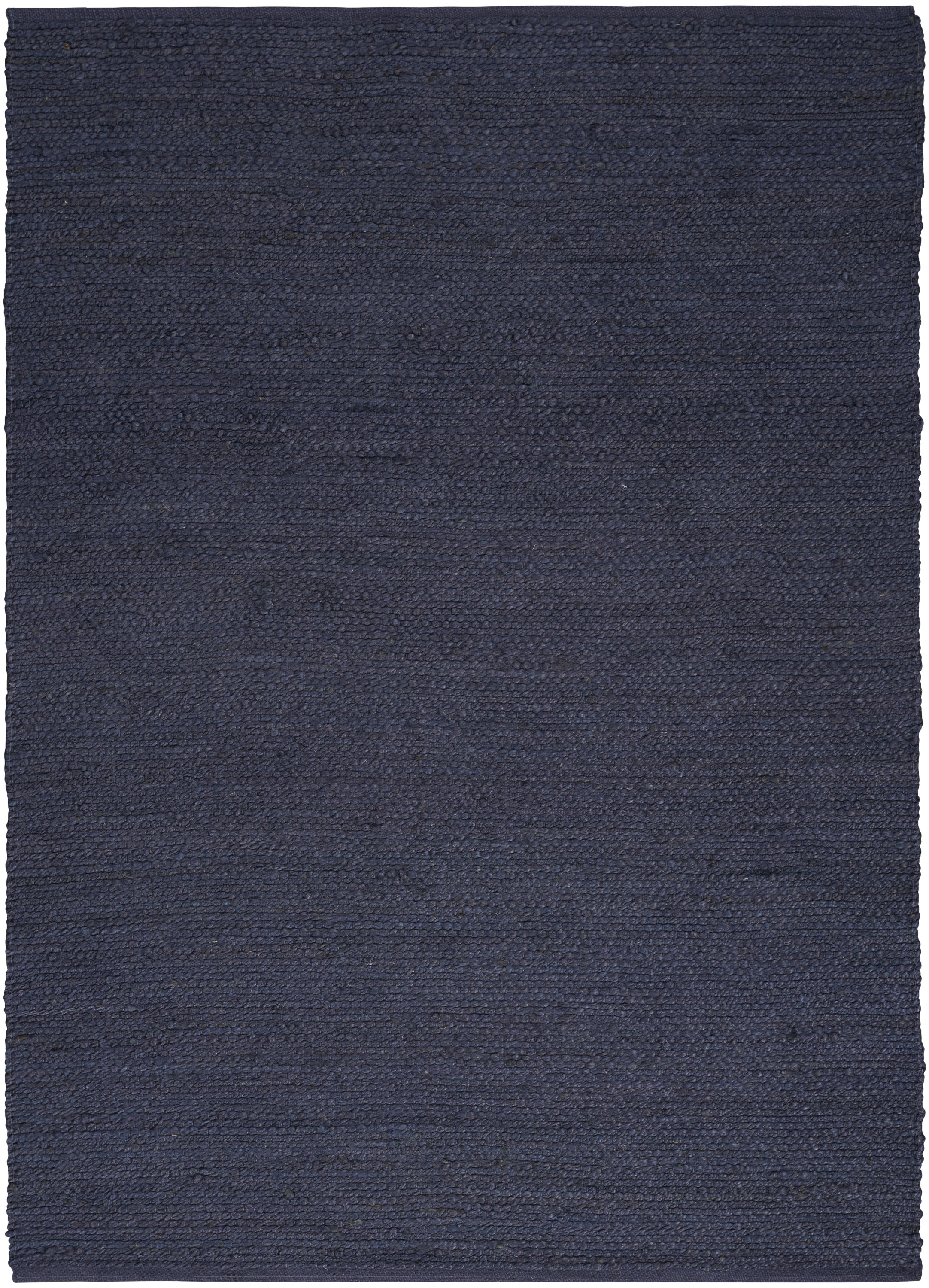 Nourison Natural Jute 8' x 10' Navy Farmhouse Indoor Rug