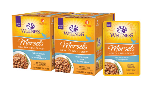 Wellness Complete Health Healthy Indulgence Morsels Turkey & Duck Front packaging