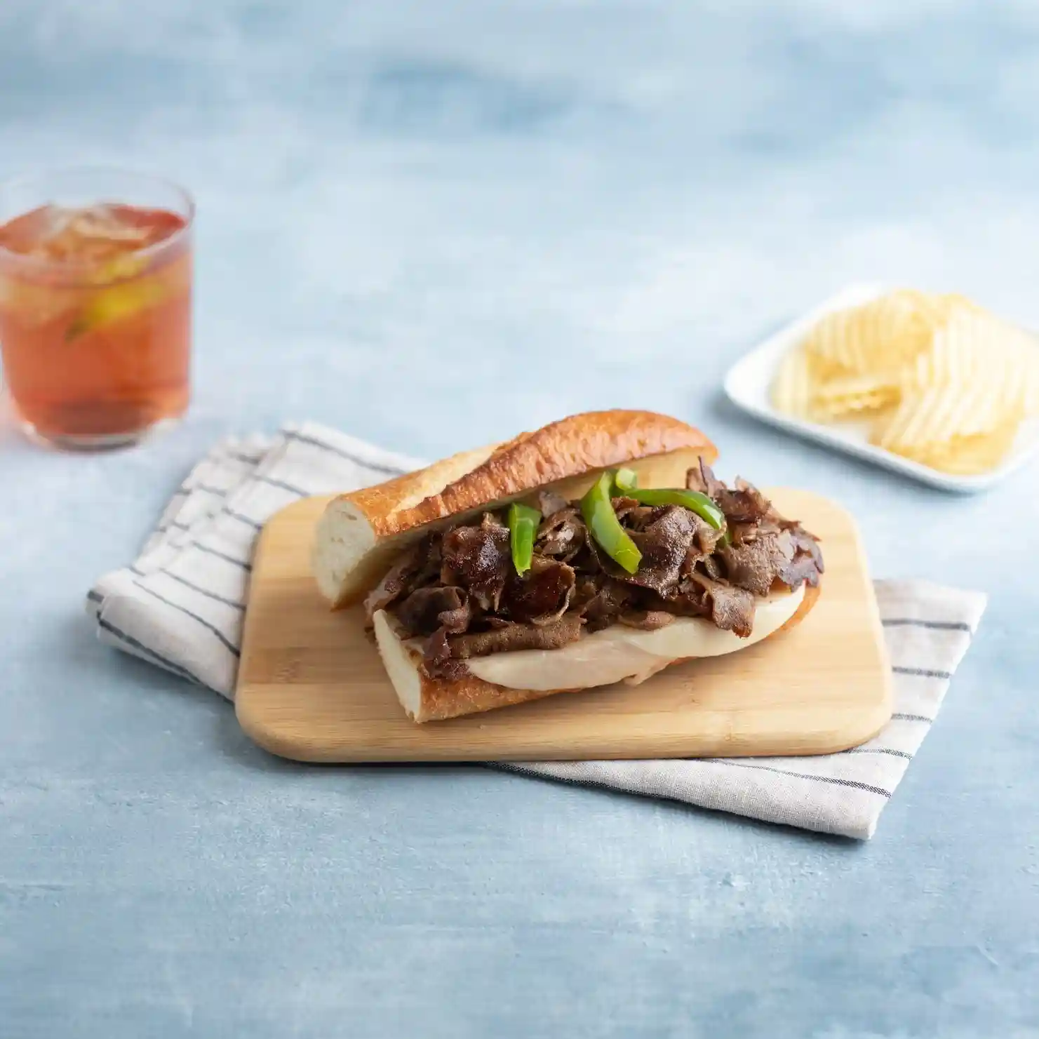 Philly Freedom® Chunked & Formed Beef Sandwich Slices_image_1