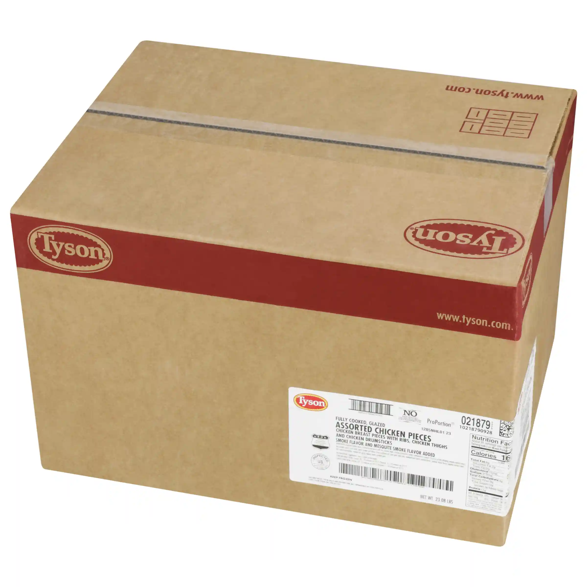 Tyson® ProPortion® Fully Cooked Glazed Mesquite Smoke Flavor Added, Assorted Chicken Pieces _image_5