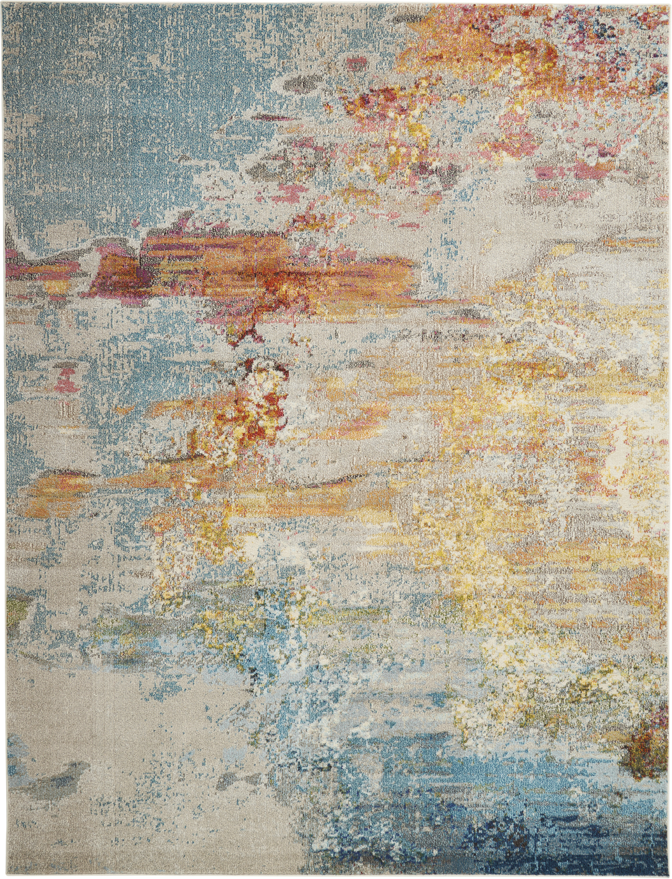 Nourison Celestial 10' x 14' Sealife Modern Indoor Rug