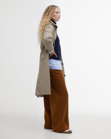 Fearne Waterproof Trench Coat Light Trench/Sky Dress Tartan