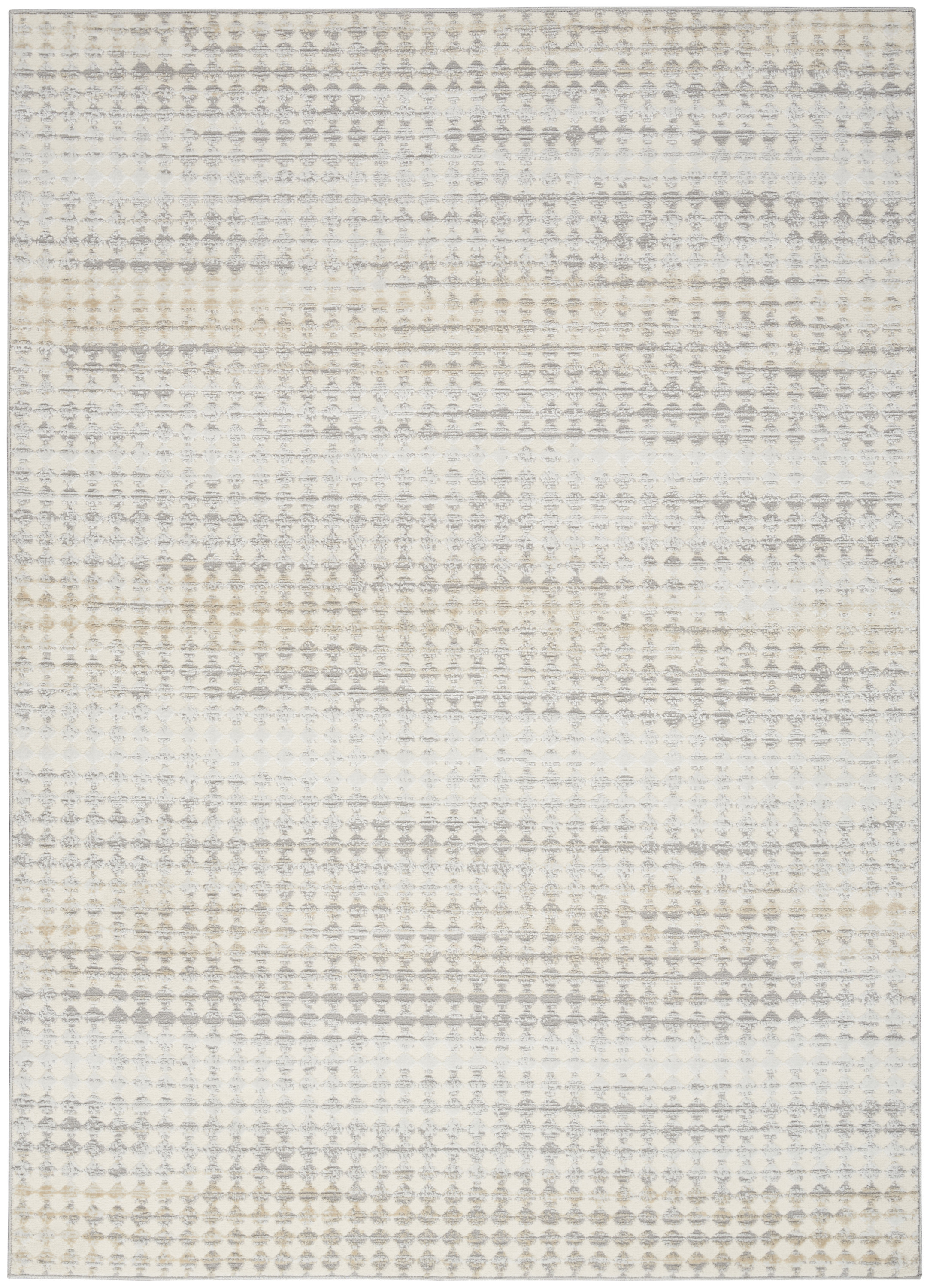 Calvin Klein CK950 Rush 5'3" x 7'3" Ivory Multicolor Modern Indoor Rug