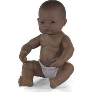 Anatomically Correct Newborn Doll, 15-3/4", Hispanic Girl