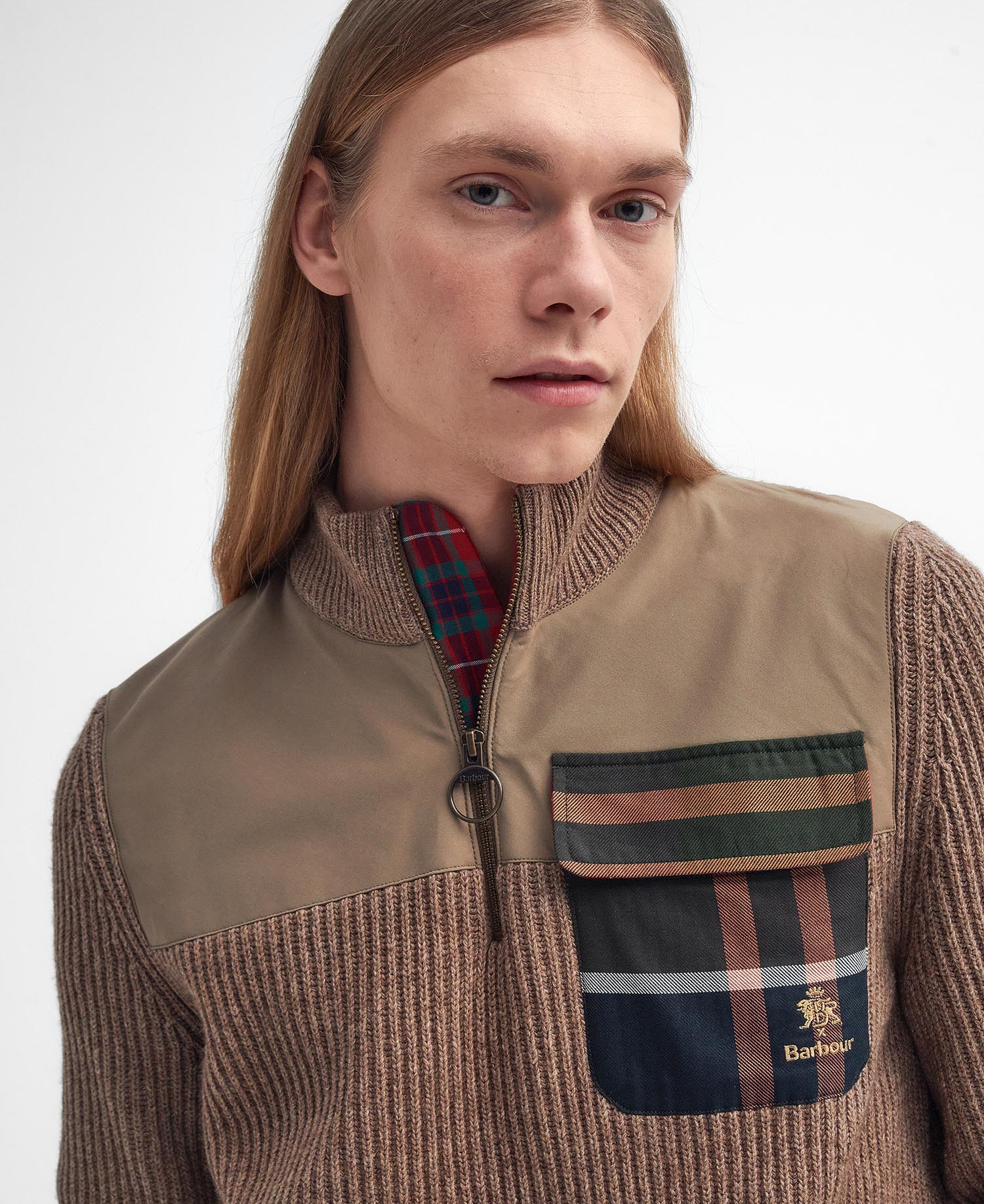 Barbour x Baracuta Pullover Miller Half-Zip image number 3