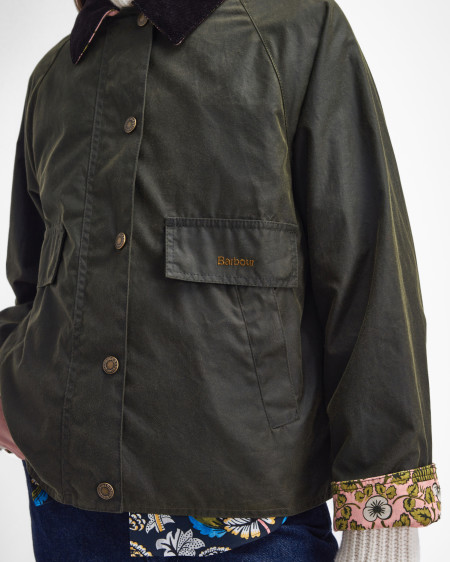 Barbour x William Morris Gallery Rendall Waxed Jacket