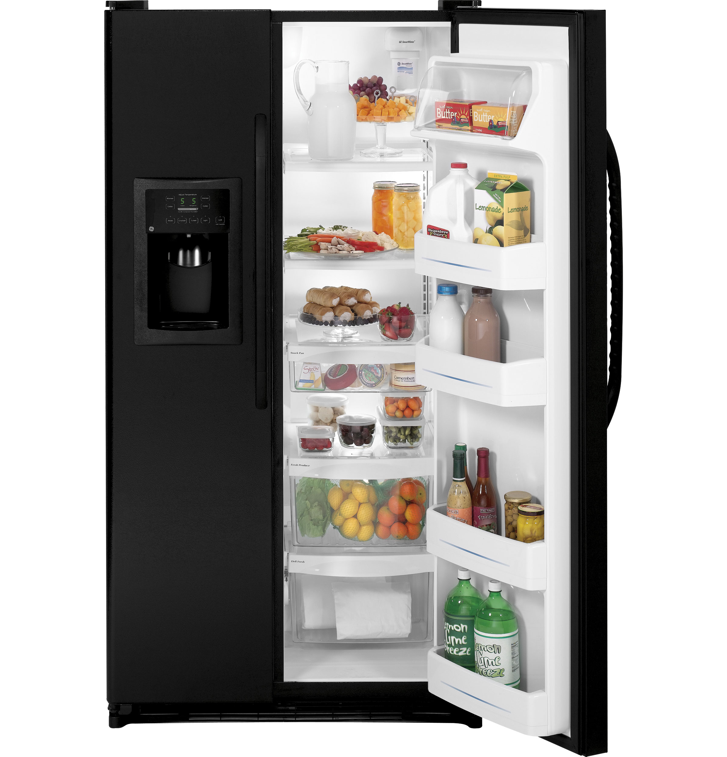 GE® ENERGY STAR® 21.9 Cu. Ft. Side-By-Side Refrigerator with Dispenser