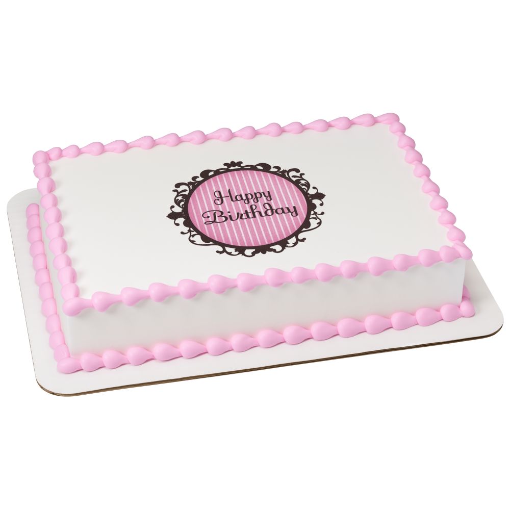 Image Cake French Boutique Birthday