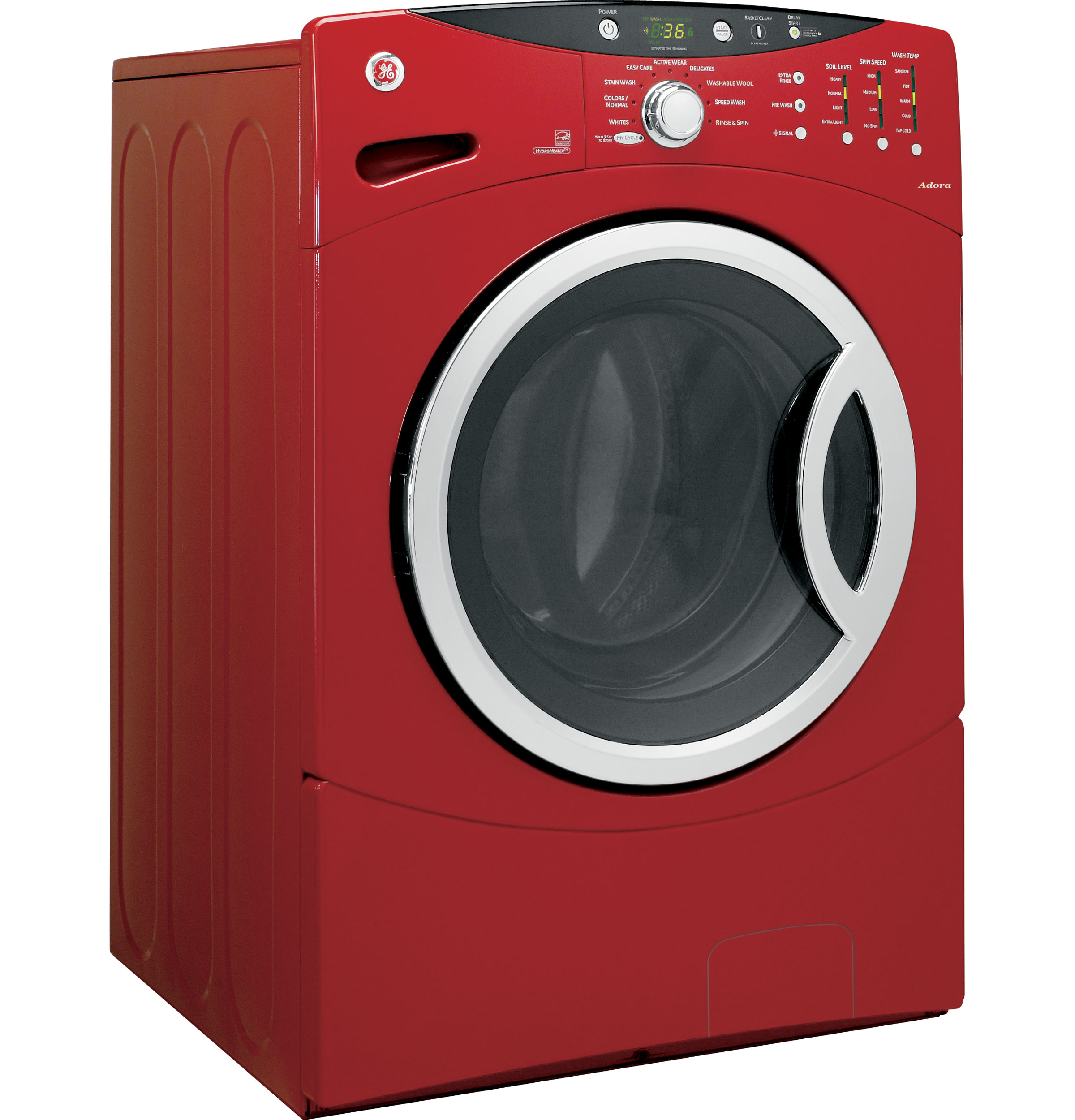 GE Adora™ ENERGY STAR® 4.0 IEC Cu. Ft. King-size Capacity Frontload Washer with Stainless Steel Basket