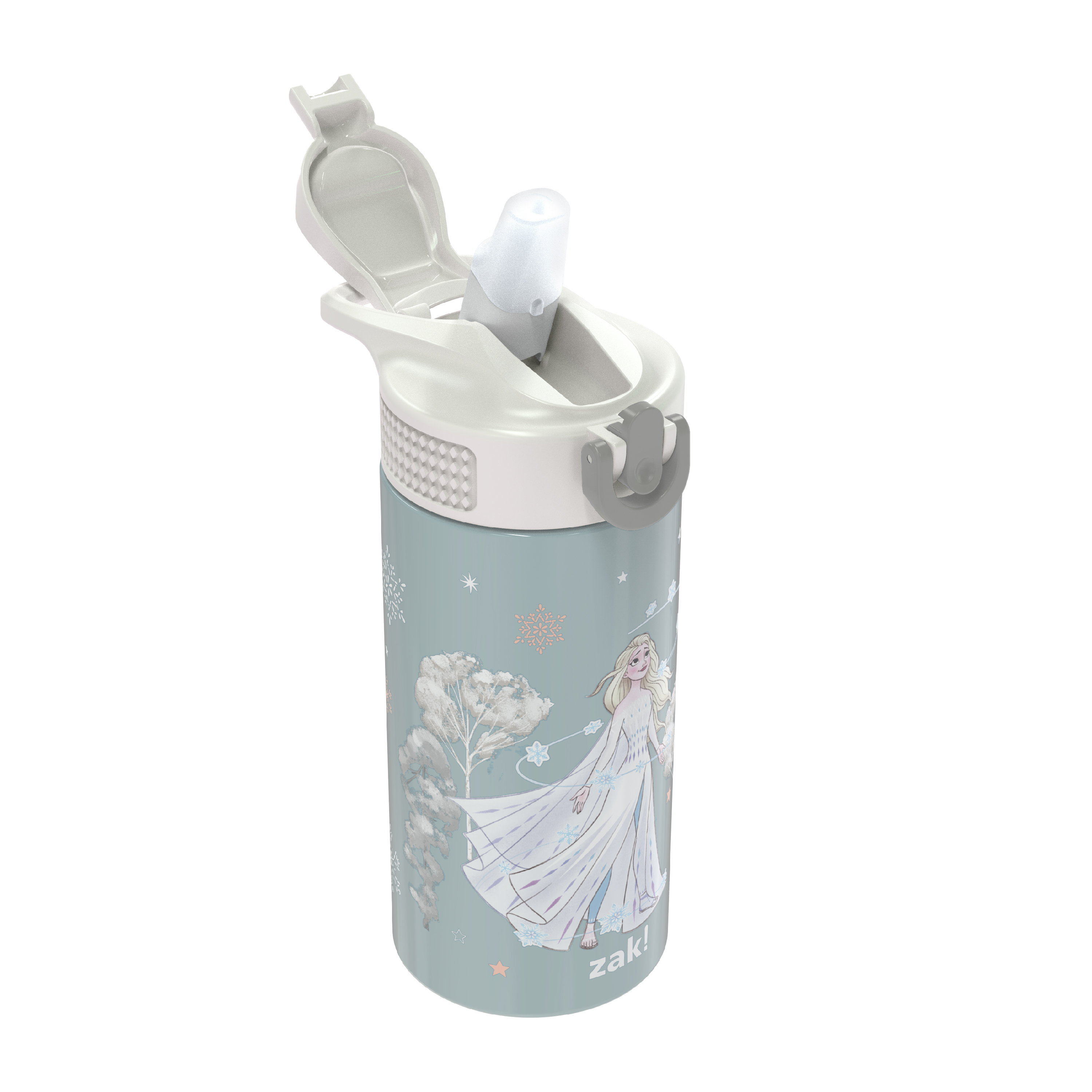 Disney Frozen 2 Movie 14 ounce Stainless Steel Vacuum Insulated Water Bottle, Princess Elsa slideshow image 3