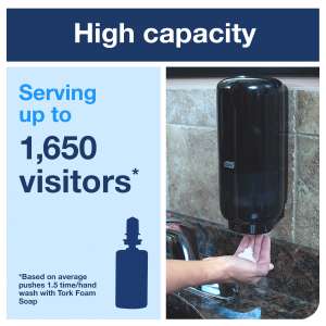 SCA571608, Tork, Intuition, Sensor Skincare S4, 1000ml, Black, Automatic Dispenser