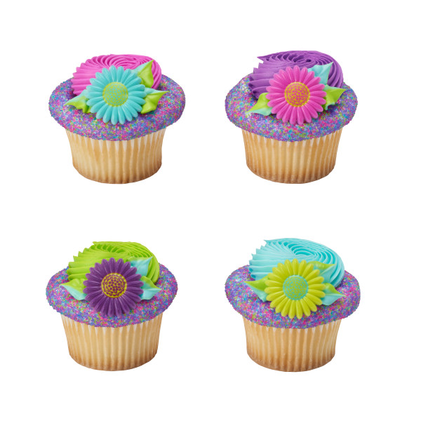 Festive Flower Cupcake Rings | DecoPac