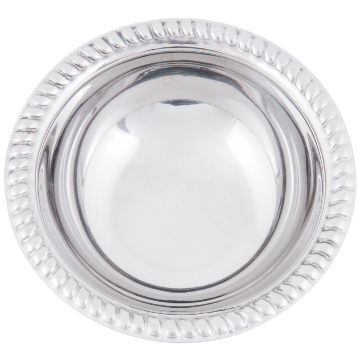 3.5-ounce stainless steel sherbet dish in mirror finish