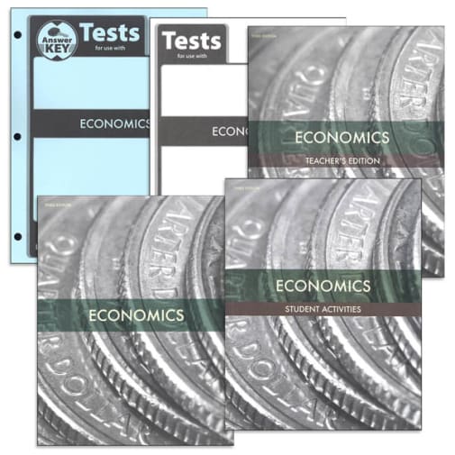 BJU Press Economics Home School Kit 3rd Edition