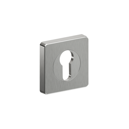 Verta Series Square Rose Single Euro Cylinder Escutcheon