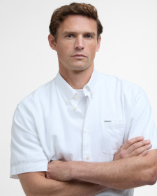 Nelson Regular Short-Sleeved Shirt Classic White