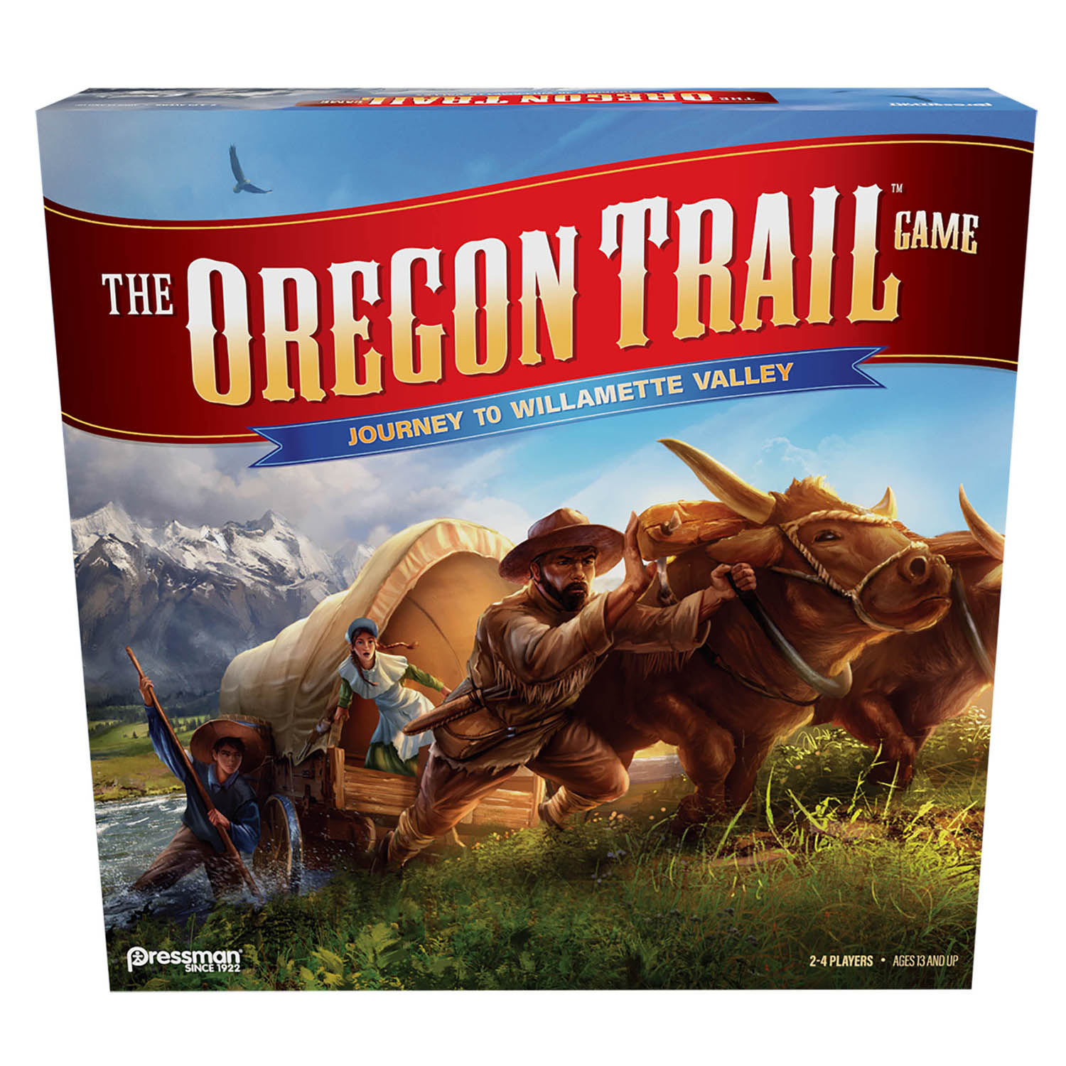 Pressman Oregon Trail Game image number null