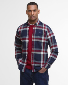 Camicia leggermente aderente Folley Navy/Red