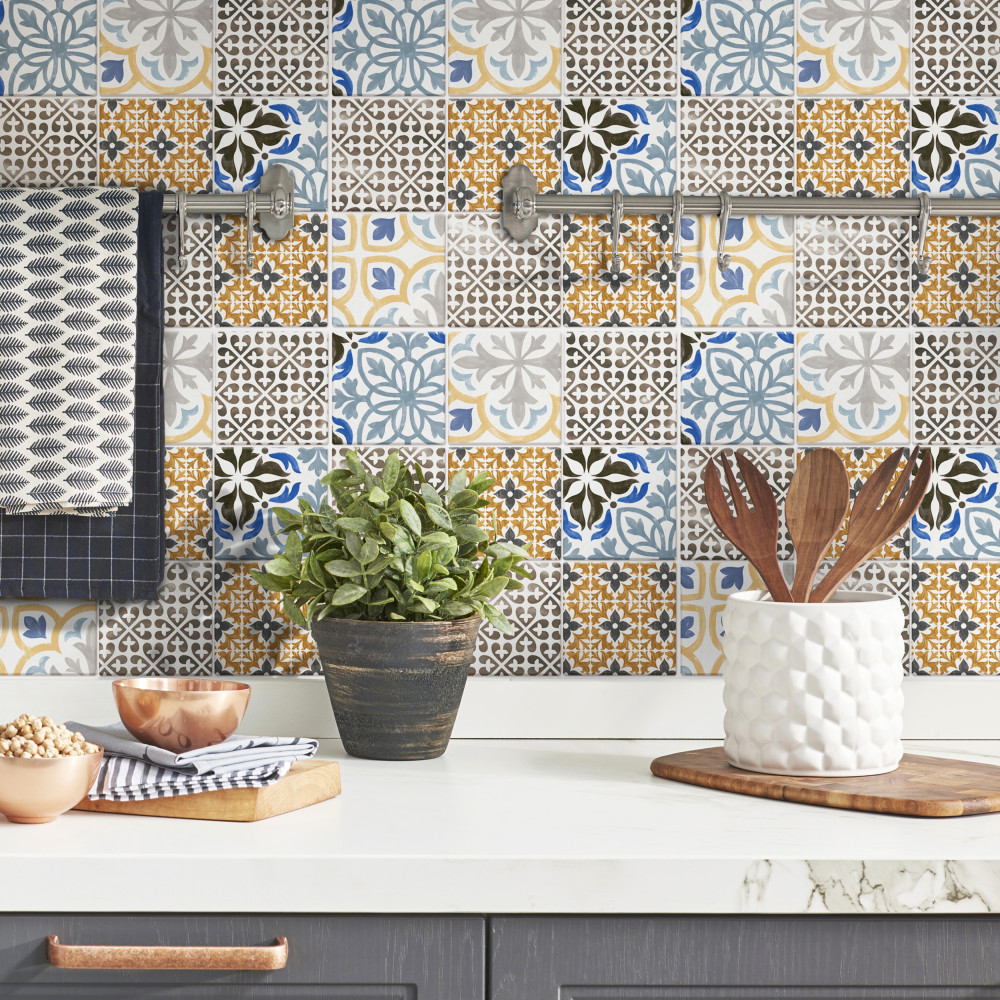 Porto 11-3/4 in. x 11-3/4 in. Porcelain Mosaic Tile