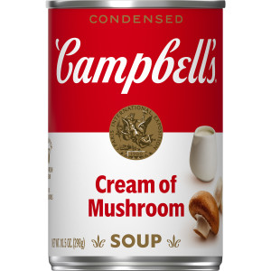 Campbell’s® Condensed Cream of Mushroom Soup, 10.5 oz Can (48 Pack)