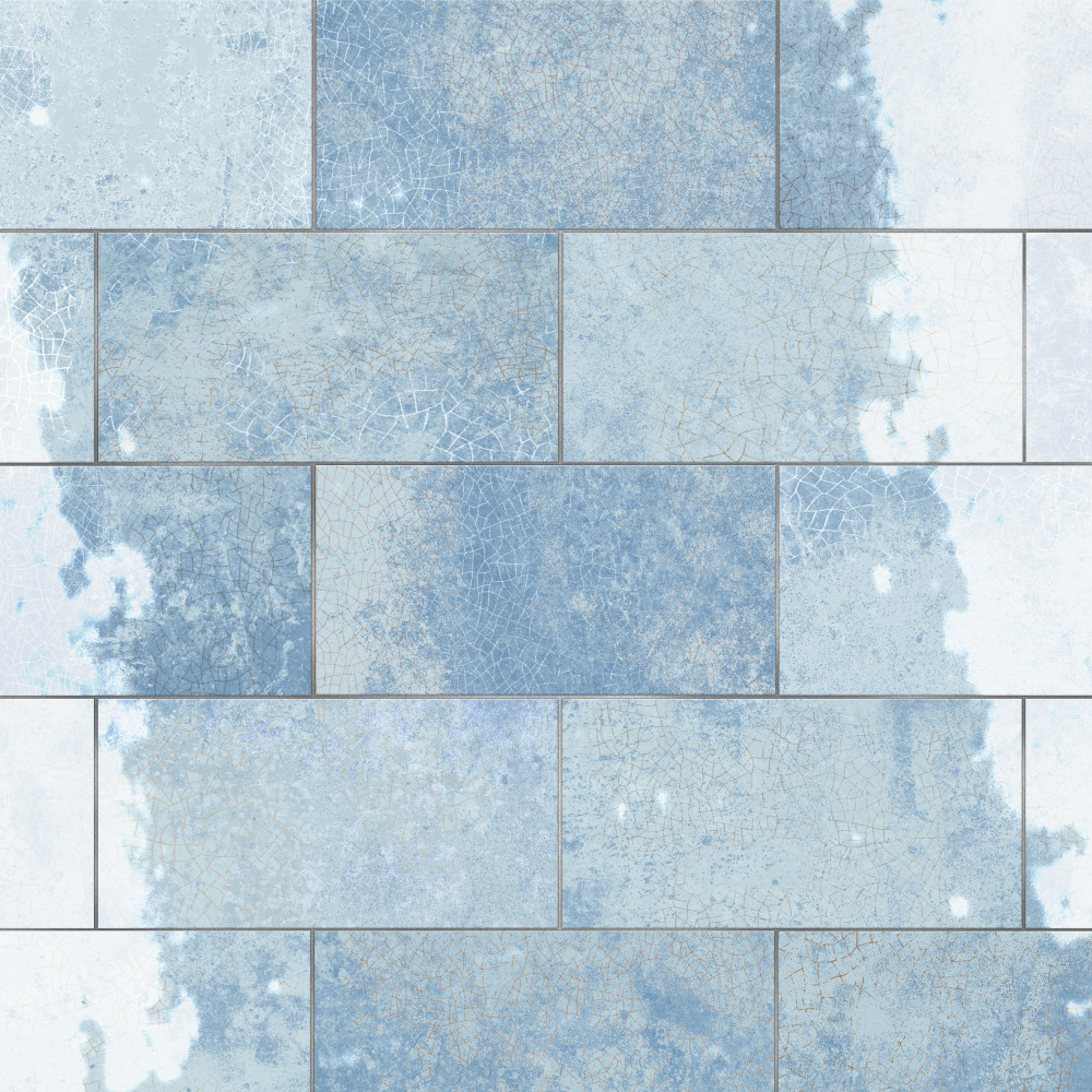 Myst Hotspring 4 in. x 8 in. Ceramic Wall Tile