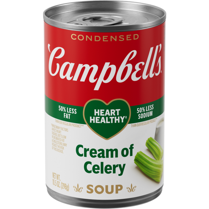 Heart Healthy Cream of Celery Soup