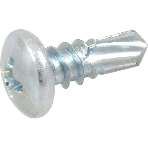 Zinc Pan Head Phillips Self Drilling Screws #6 x 3/8