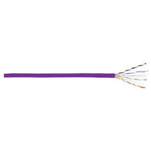 7131809 - GenSPEED® 6 Cat 6 Plenum Cable, Purple, 1000 ft., Box