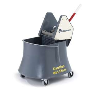 Geerpres, Champ, 26qt, Mop Bucket w/o Wringer, Gray