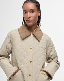 Anise Quilted Jacket Light Sand/Ancient