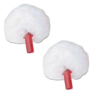 Unger, Ergo, Toilet Bowl Brush Replacement Heads, Plastic Bristles, White