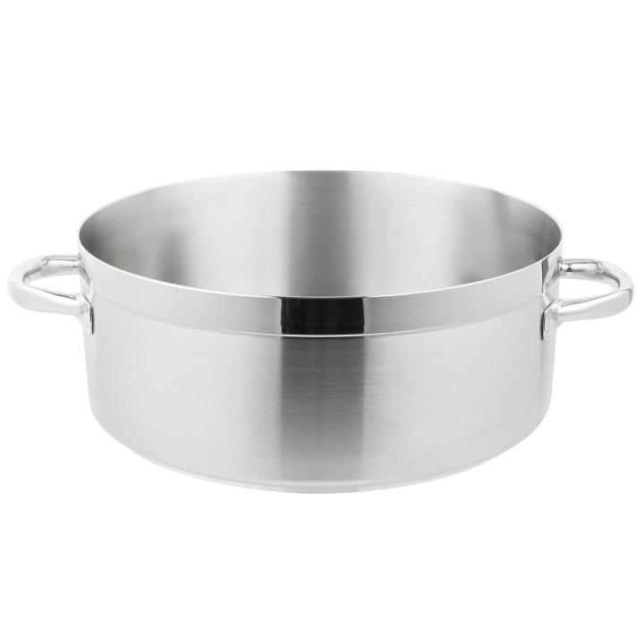 20-quart Centurion® brazier/casserole pan in natural finish