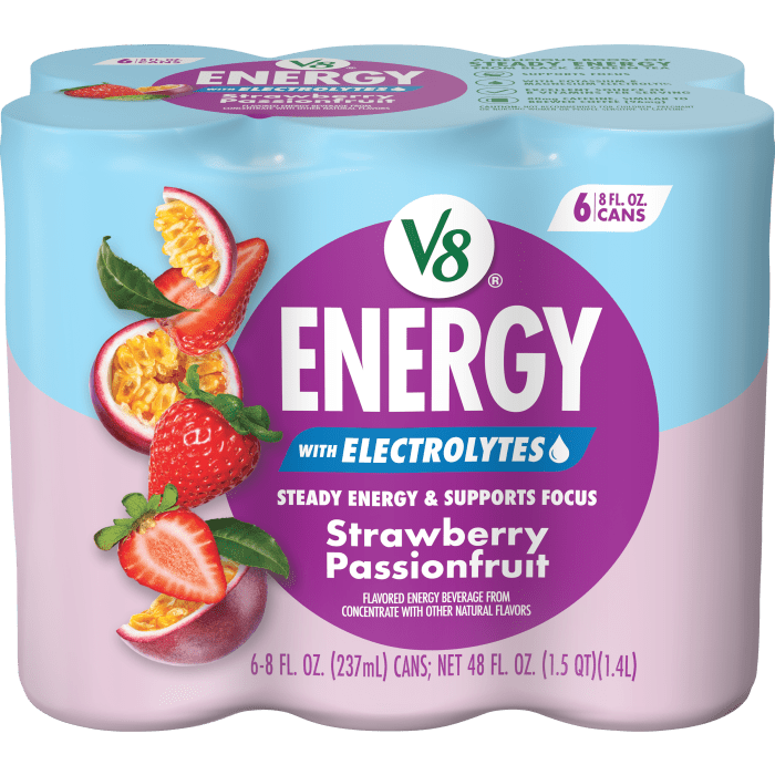 Strawberry Passionfruit with Electrolytes Beverage