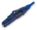 UniCam Secure Keyed LC Connector Singlemode (OS2) Blue