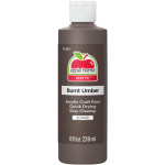 Apple Barrel Acrylic Paint Matte 8oz. Burnt Umber