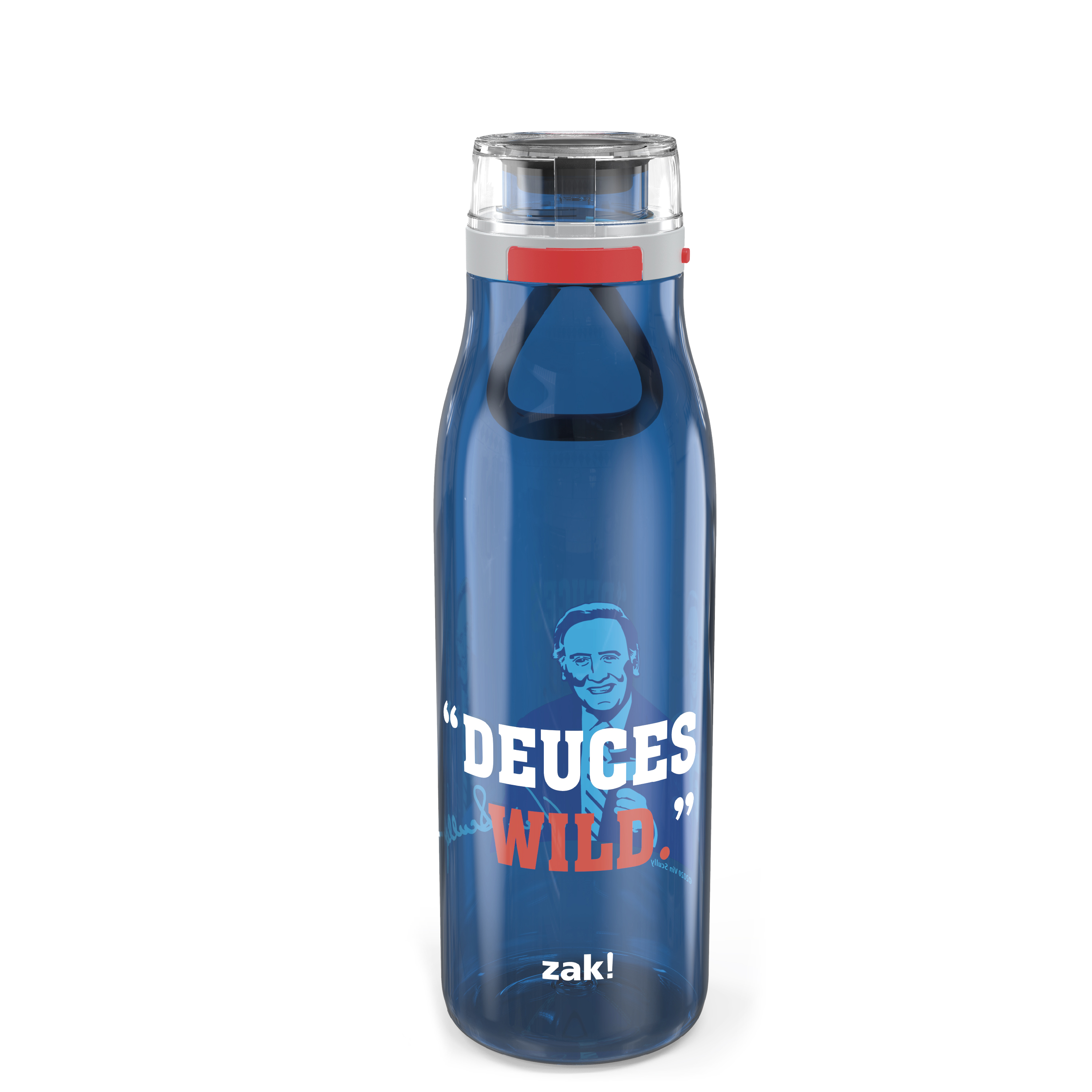 Zak Hydration 31 ounce Reusable Plastic Water Bottle, Vin Scully slideshow image 1