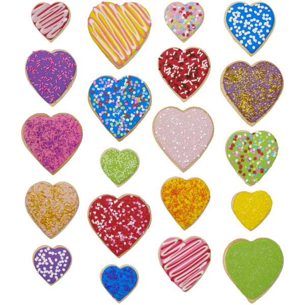 Heart Assorted Sizes Cutters/Molds