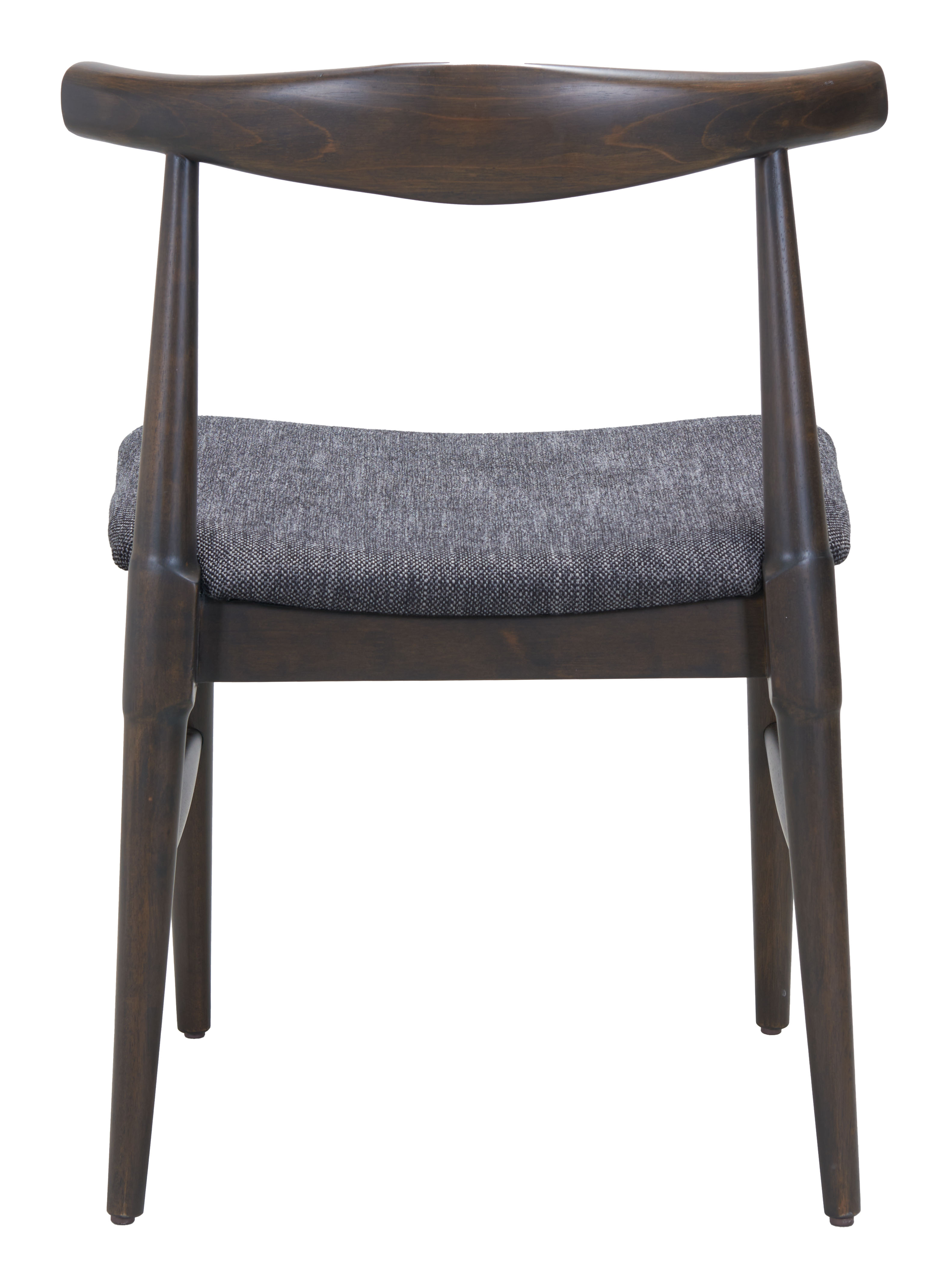 Tuzka Dining Chair (Set of 2) Gray & Espresso product image