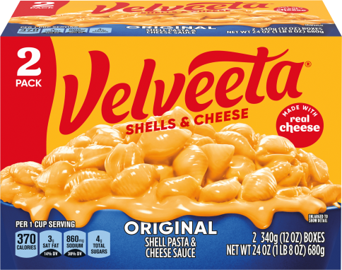 Original Velveeta Shells Cheese 2 Pack Velveeta Original Velveeta Shells Cheese 2 Pack Velveeta