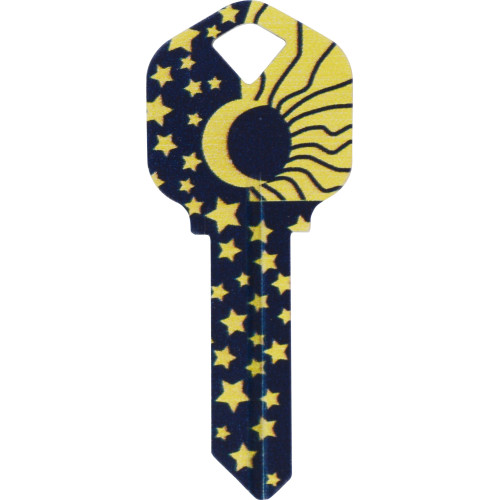 WacKey Sun and Moon Key Blank Kwikset/66 KW1