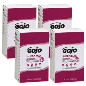 Gojo, SUPRO MAX™ Cherry Hand Cleaner with Scrubbers Lotion Soap, PRO™ TDX™ Dispenser 2000 mL Cartridge