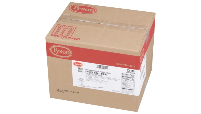 Tyson® Fully Cooked Fajita Chicken Breast Strips_image_5