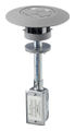 Complete Unit With 20A Duplex (2) 1/2" Diameter Holes for Low Voltage Wiring Gray