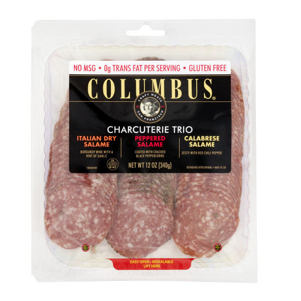 COLUMBUS(r) Charcuterie Trio 12/12 oz. . C1CB - Front Center Inner Pack (Hi Res)