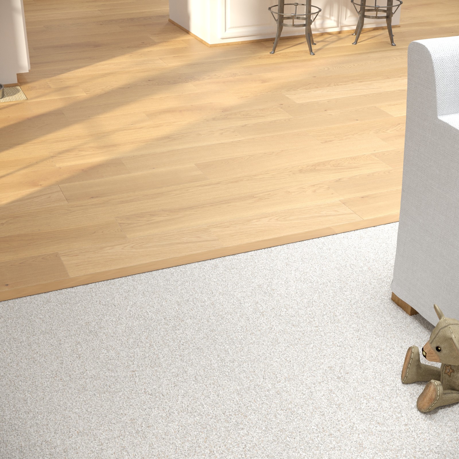 Honeyed Harvest Cali Hardwoods T-Mold view 1