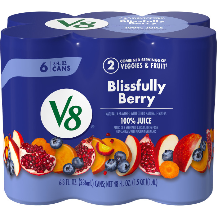 Blissfully Berry 100% Fruit and Vegetable Juice