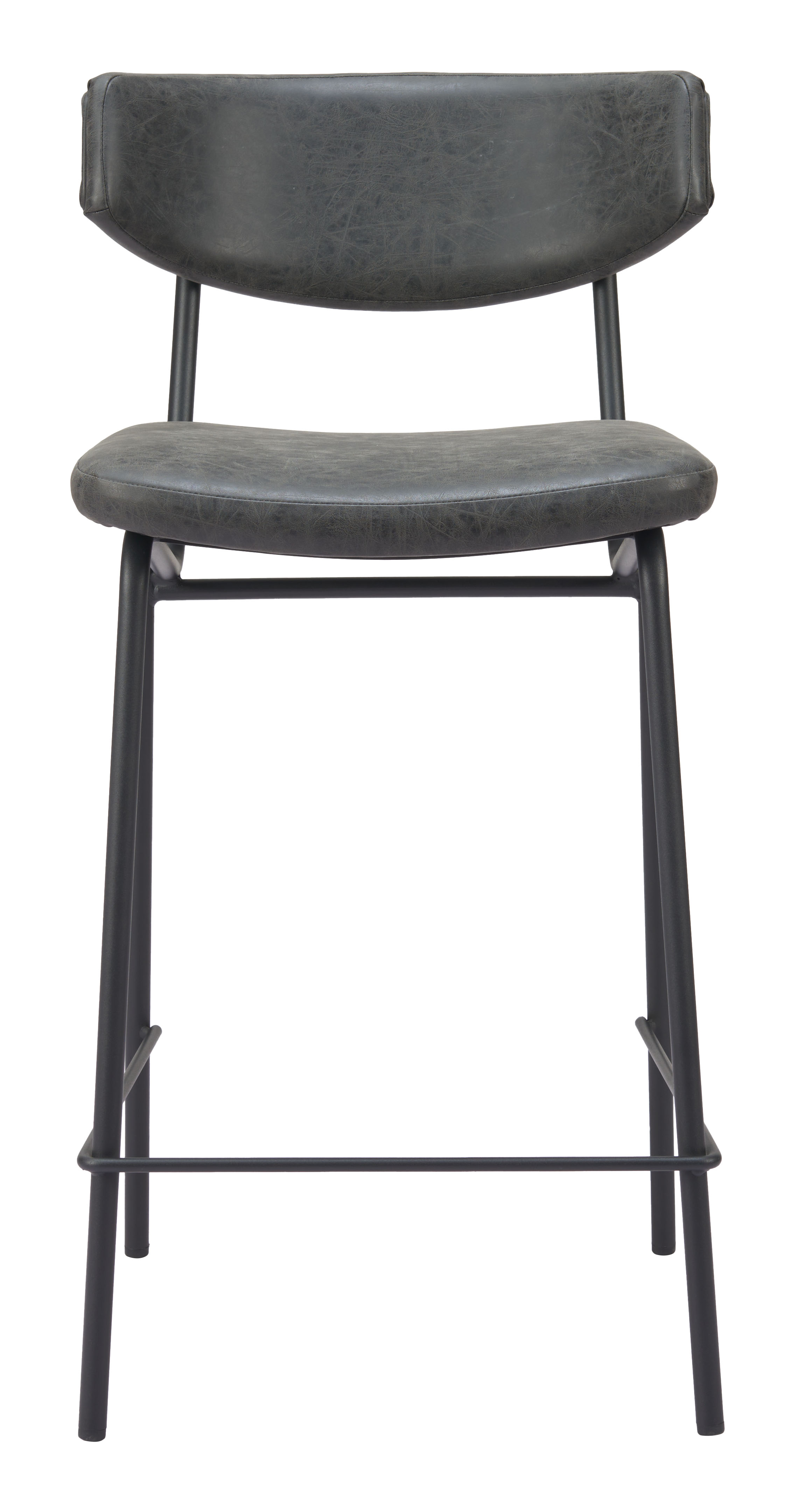 Charon Counter Stool (Set of 2) Vintage Black product image