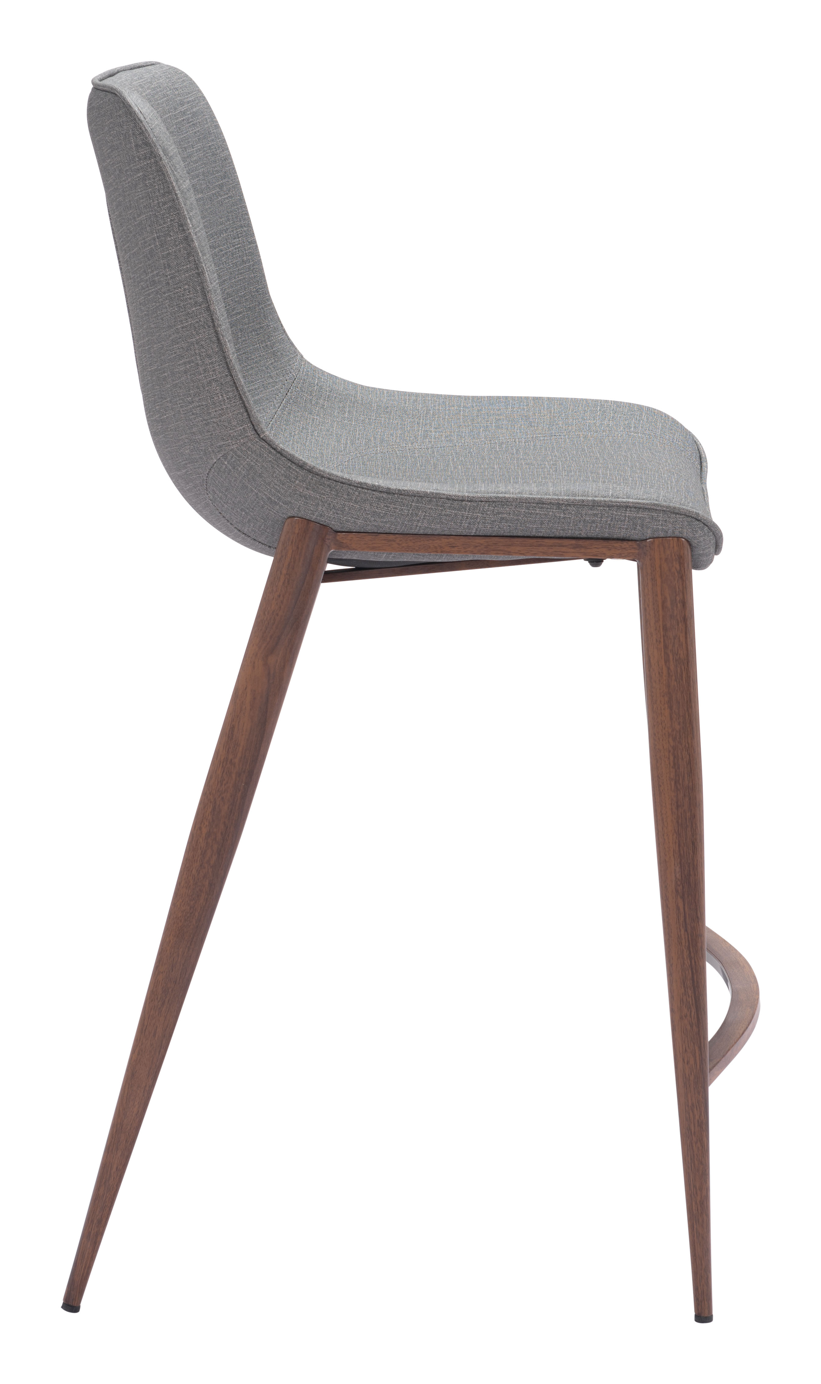 Magnus Counter Stool (Set of 2) Slate Gray & Walnut product image