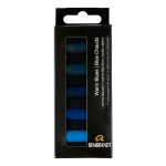 Rembrandt Soft Pastels Micro Sets 5 Half Sticks Warm Blues